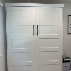 Solid wood Murphy Bed (Queen)