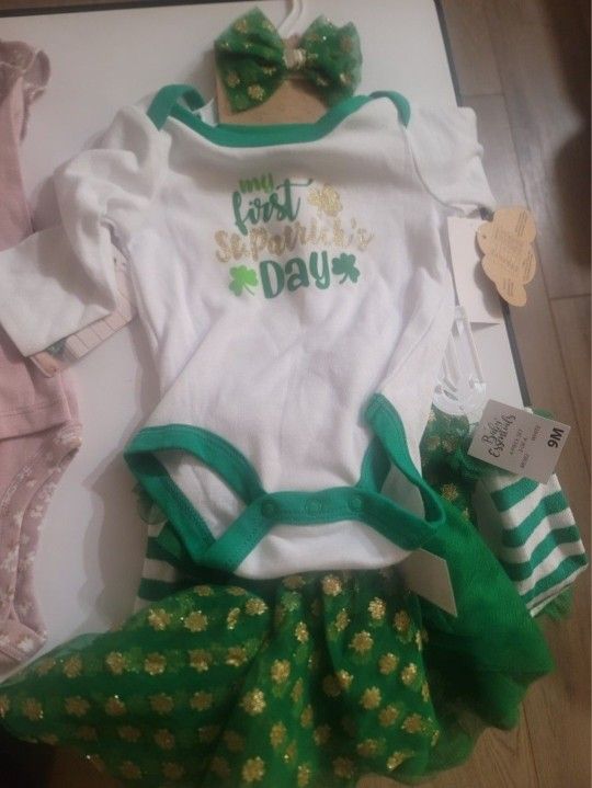 9 MONTH ST. PATRICK'S DAY OUTFIT
