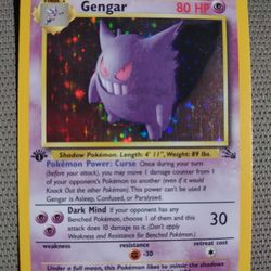 First Edition Gengar