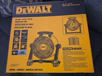 DeWalt 16-Inch Benchtop Fan