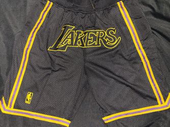 JUST DON Los Angeles Lakers shorts