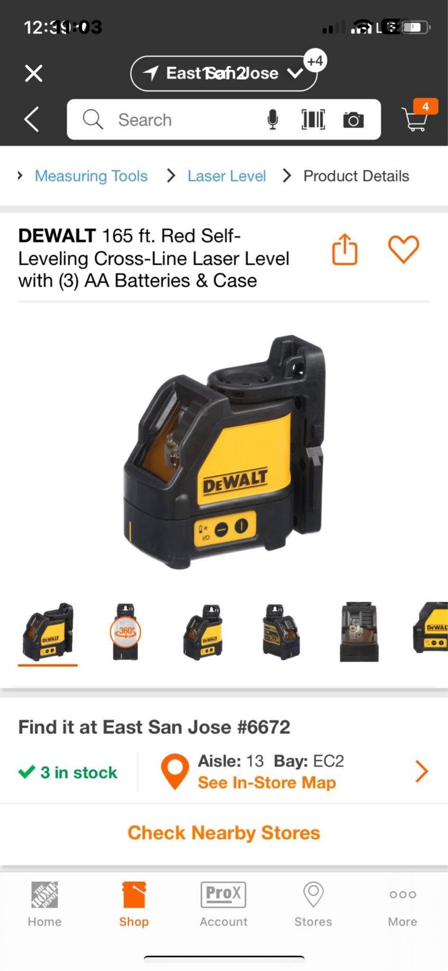 5 Point Laser Level
