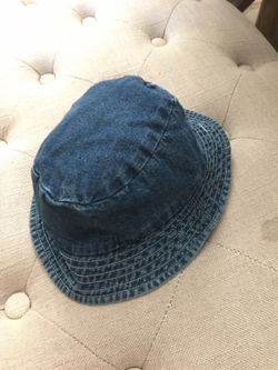 Denim toddler hat