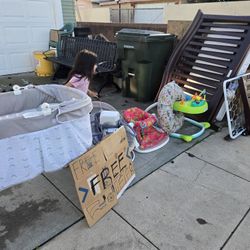 Free Baby Items  Crib, Walker,  Bouncy Seat,  Bassinet