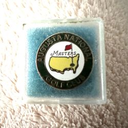 Augusta National Masters Ball Marker Gold Tone