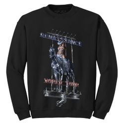 Beyoncé Renaissance World Tour Black Billboard Crewneck Sweatshirt L Unopened