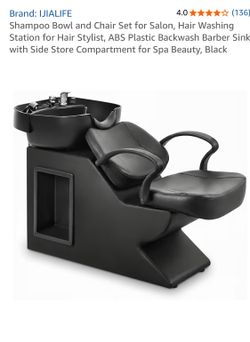 Shampoo Bowl And Chair Set Combo