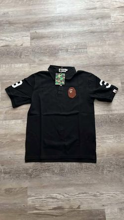 Black Polo tee Large