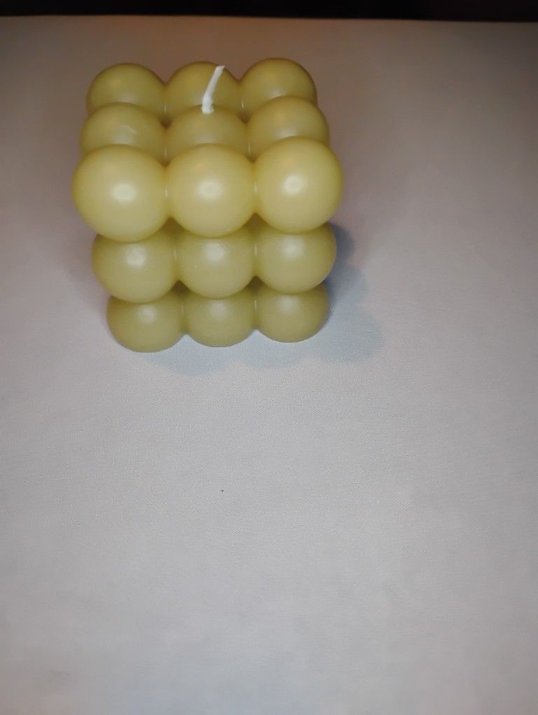 Beeswax Bubble Candles
