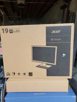 Acer B6 computer monitor