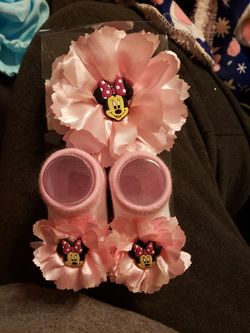 Minnie mouse bowl n shoes
