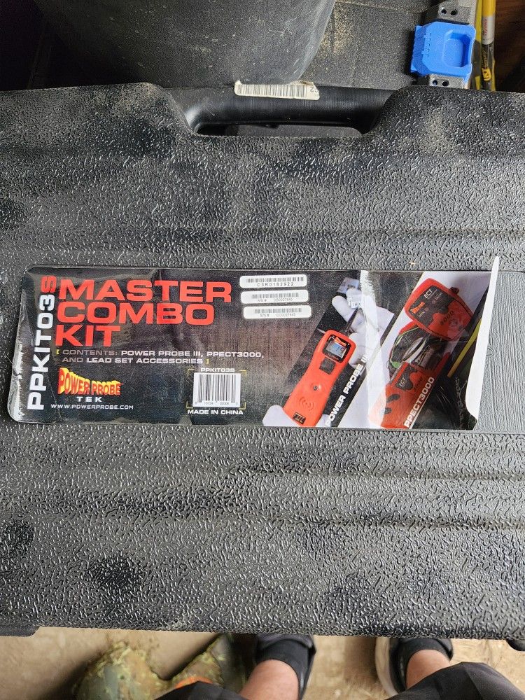 Power Probe Master Combo Kit - Black Case with Limited edition carbon probe