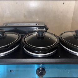 3 Section Crockpot