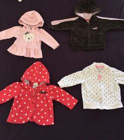 Baby girl jackets