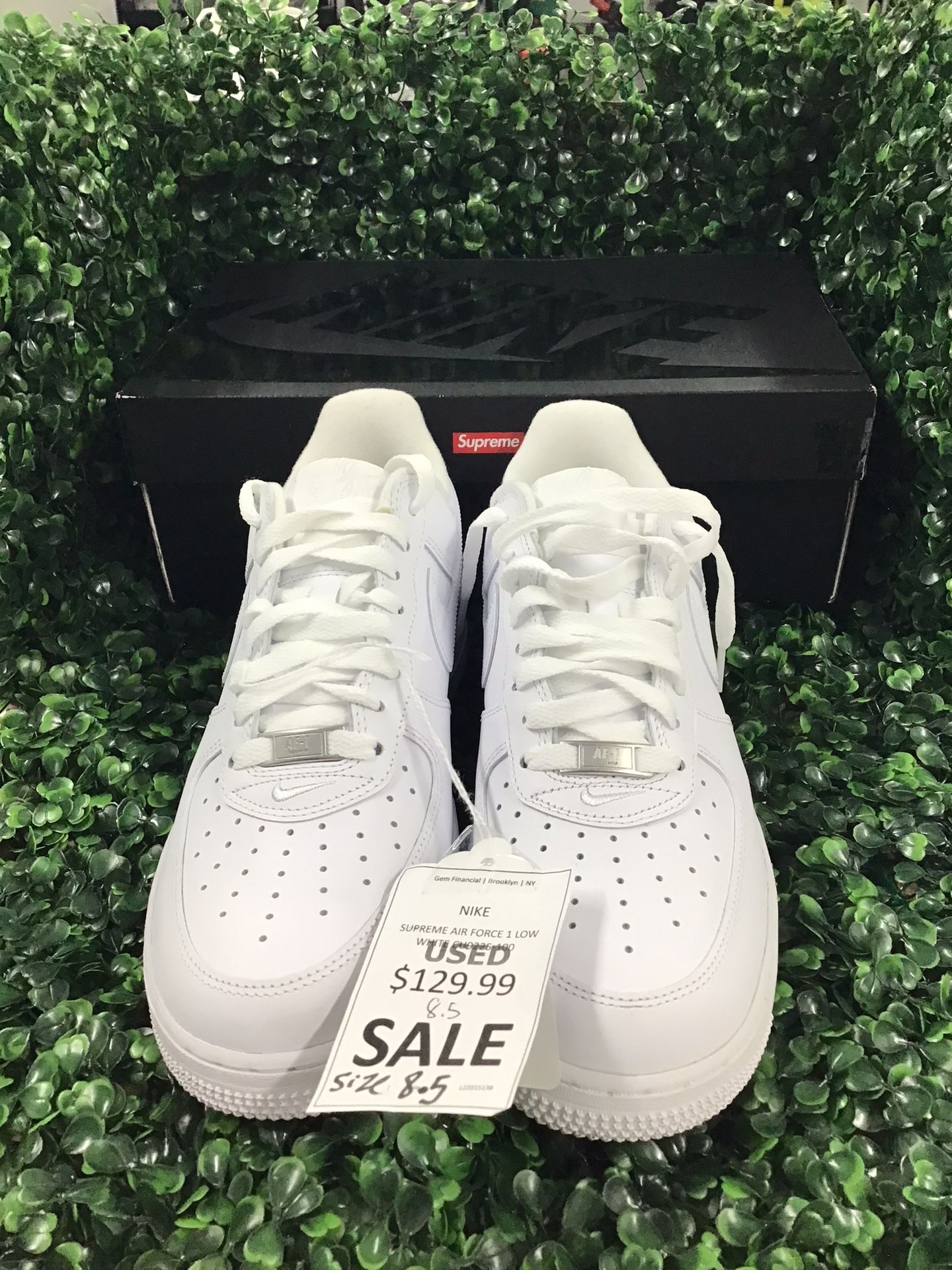 Supreme Air Force 1 Low (Pre-Owned)
