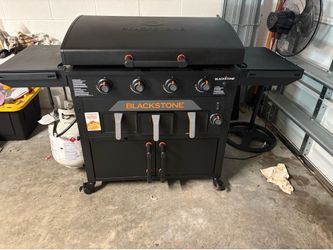 Blackstone flat top grill with air fryer