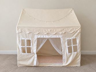 Cream Kids Play Tent / Playhouse