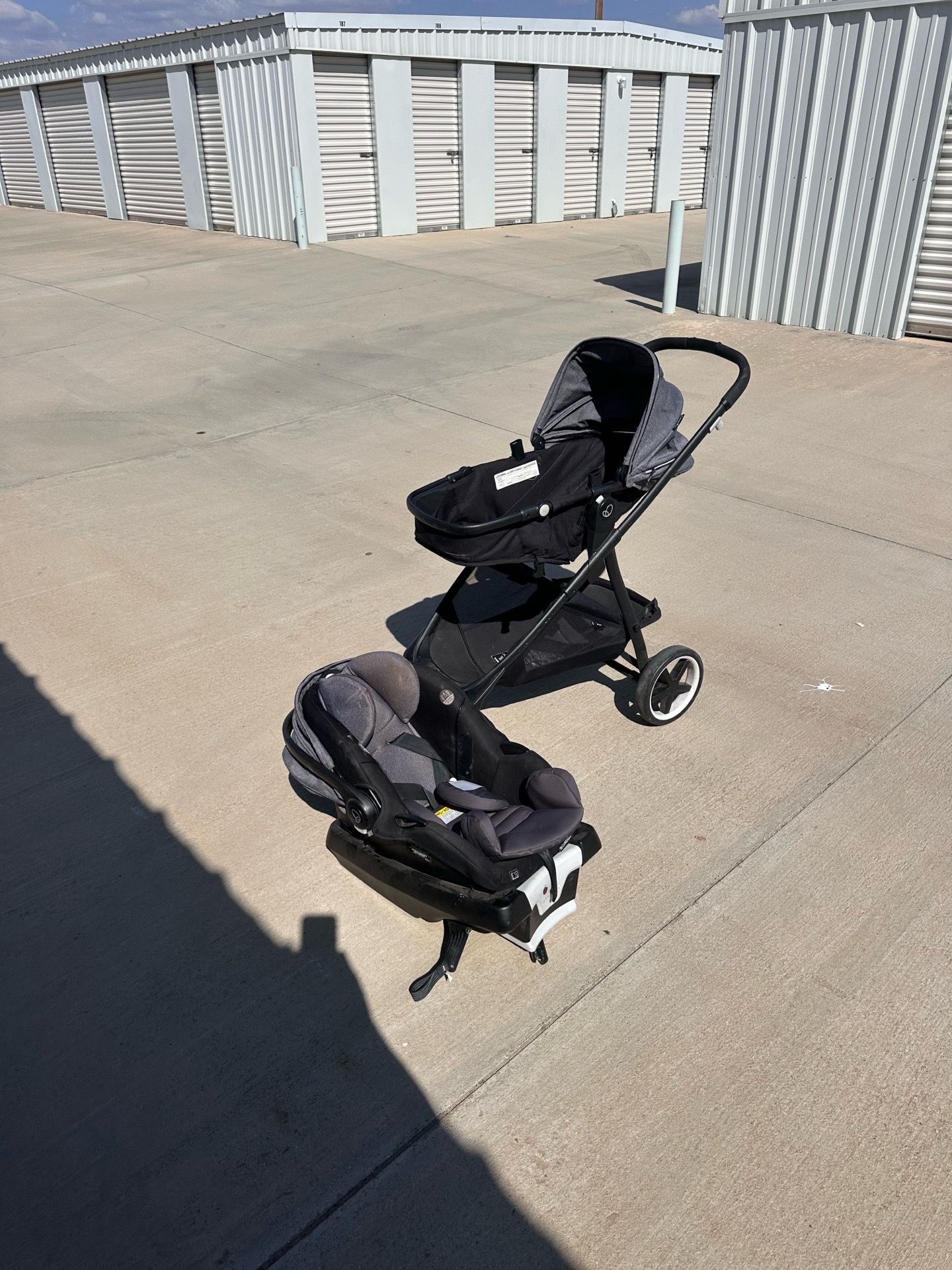 Stroller car seat combo