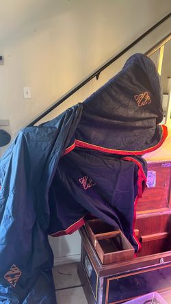 Equine triple crown: sheet, bath sheet, rain blanket