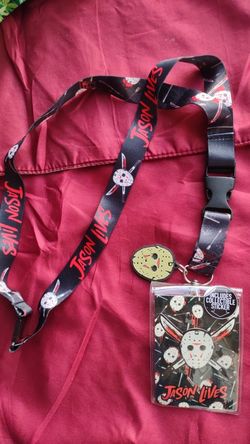 Friday The  13th  Jason Lives Lanyard