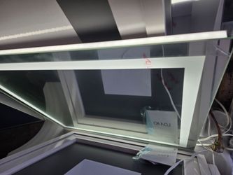 LED Lightup bathroom mirror