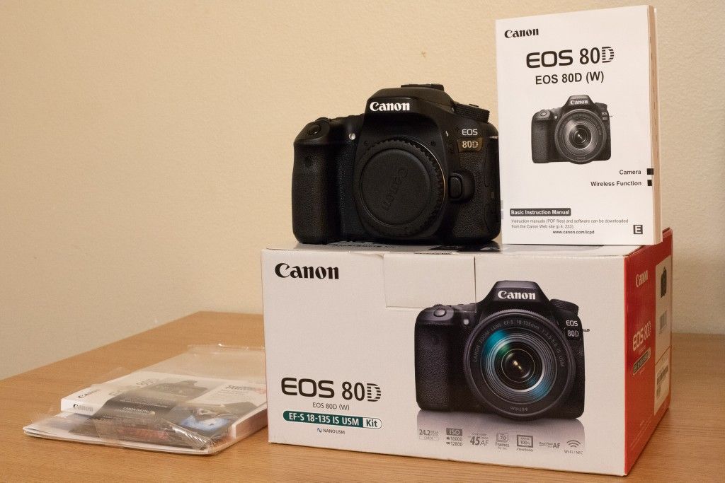 Canon EOS 80D (only 7278 shutter count)