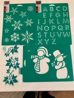 Misc. Stencils and Clay mold