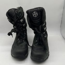 Khombu Men's Free Fall Extreme Winter All Terrain Boots size 8 Black green