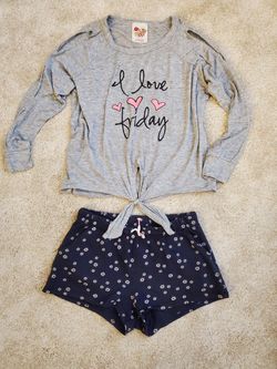 Girls shorts size 9-10Y (set)