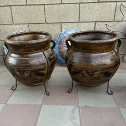 New Flower Pots Made Out Of Clay Perfect Gift 