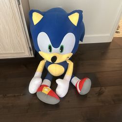 Giant Sonic Plush 