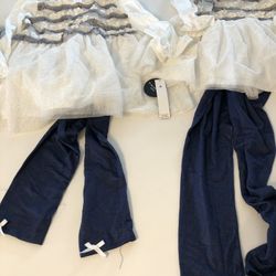 Brand new2   Little girl outfits. Size 5 and six new