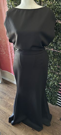 Black Long Dress, Formal. X-Large