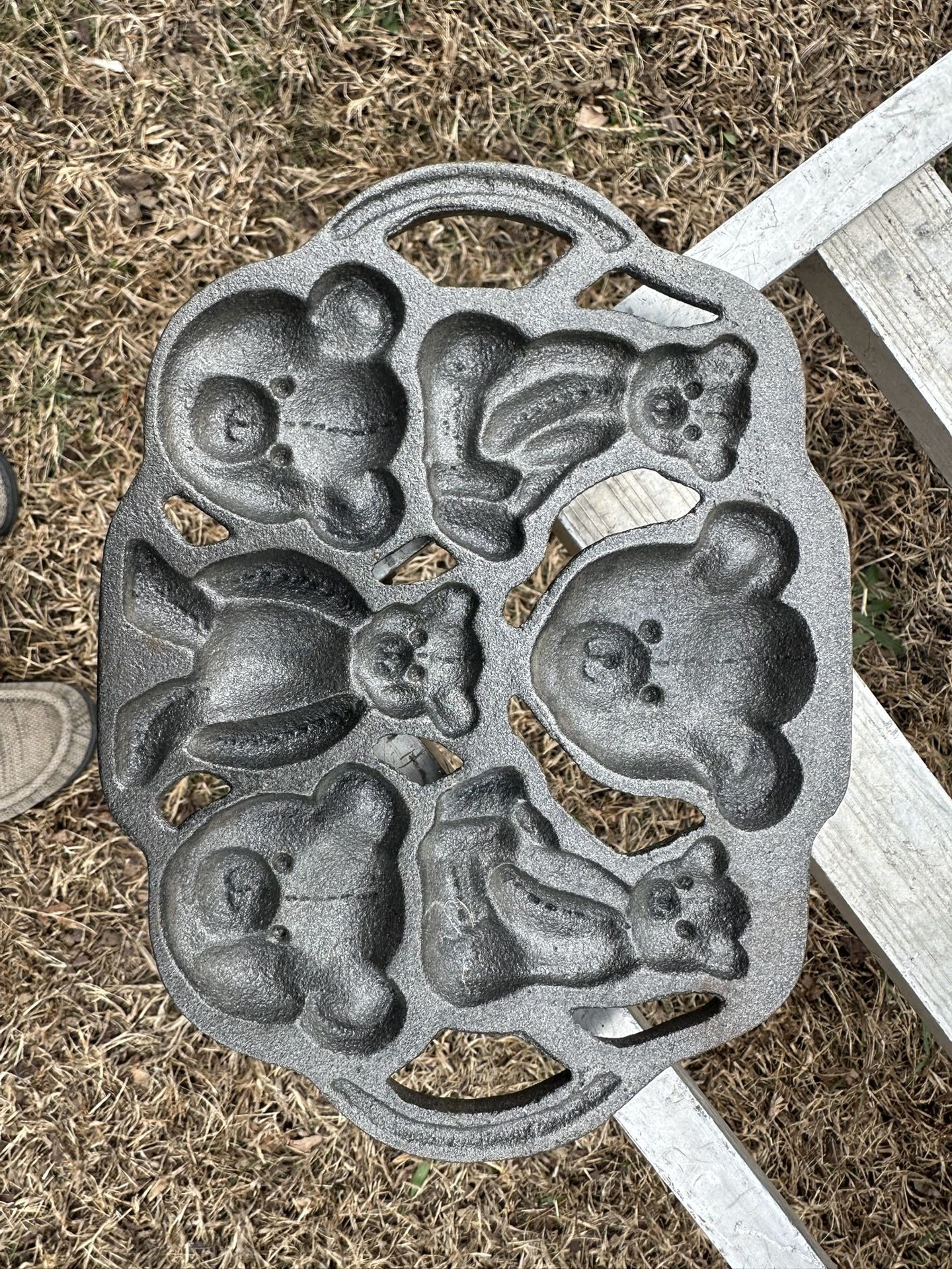 2 New Cast Iron Molds Thinking For Cookies