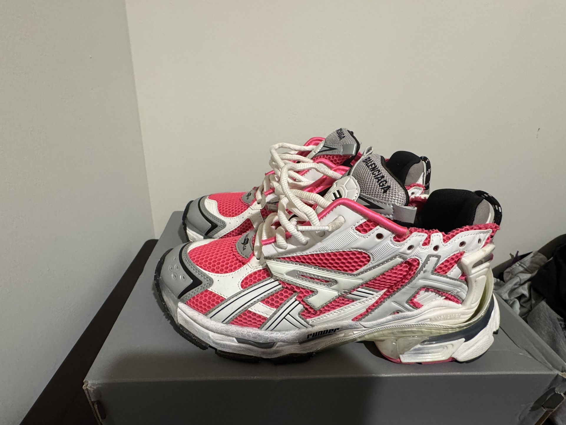 Pink Balenciaga Runners Size 41