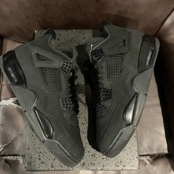 Nike Air Jordan 4 Retro Black Cat Size 10