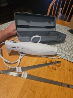 Hamilton Beach Electric Knife with Case