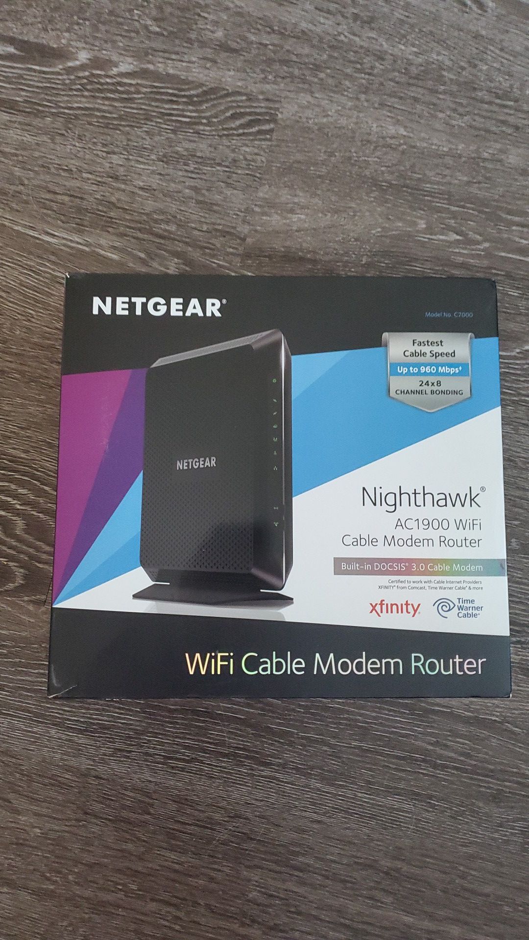 Netgear Nighthawk Router and Modem