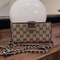 Gucci Canvas Long Wallet