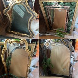 Antique mirrors 