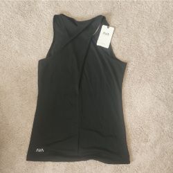 AVA Black Tank Top