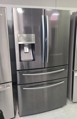 Samsung 4-Door Stainless Steel Fridge
