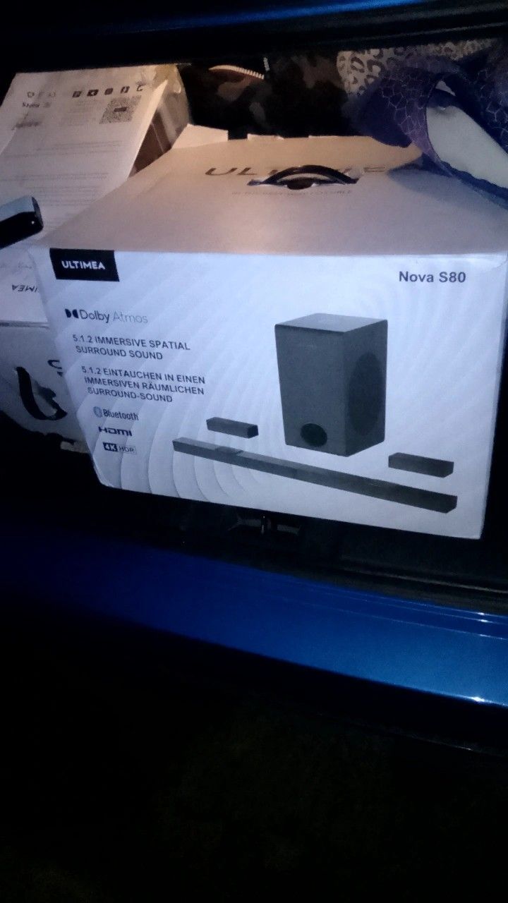 ULTIMEA Nova S80 Sound bar With 520W Peak...