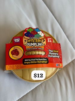 Crazy Fun Mystery Dumpling Angry Glitter Edition
