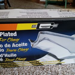 CHROME OIL PAN 350 & 305 GM MOTORS