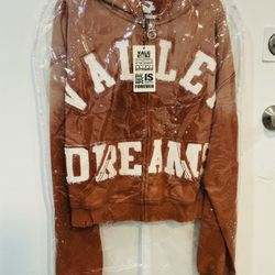 Valley Dreams Orange Hoodie