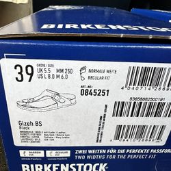 Birkenstock 39 Gizeh Sandals 