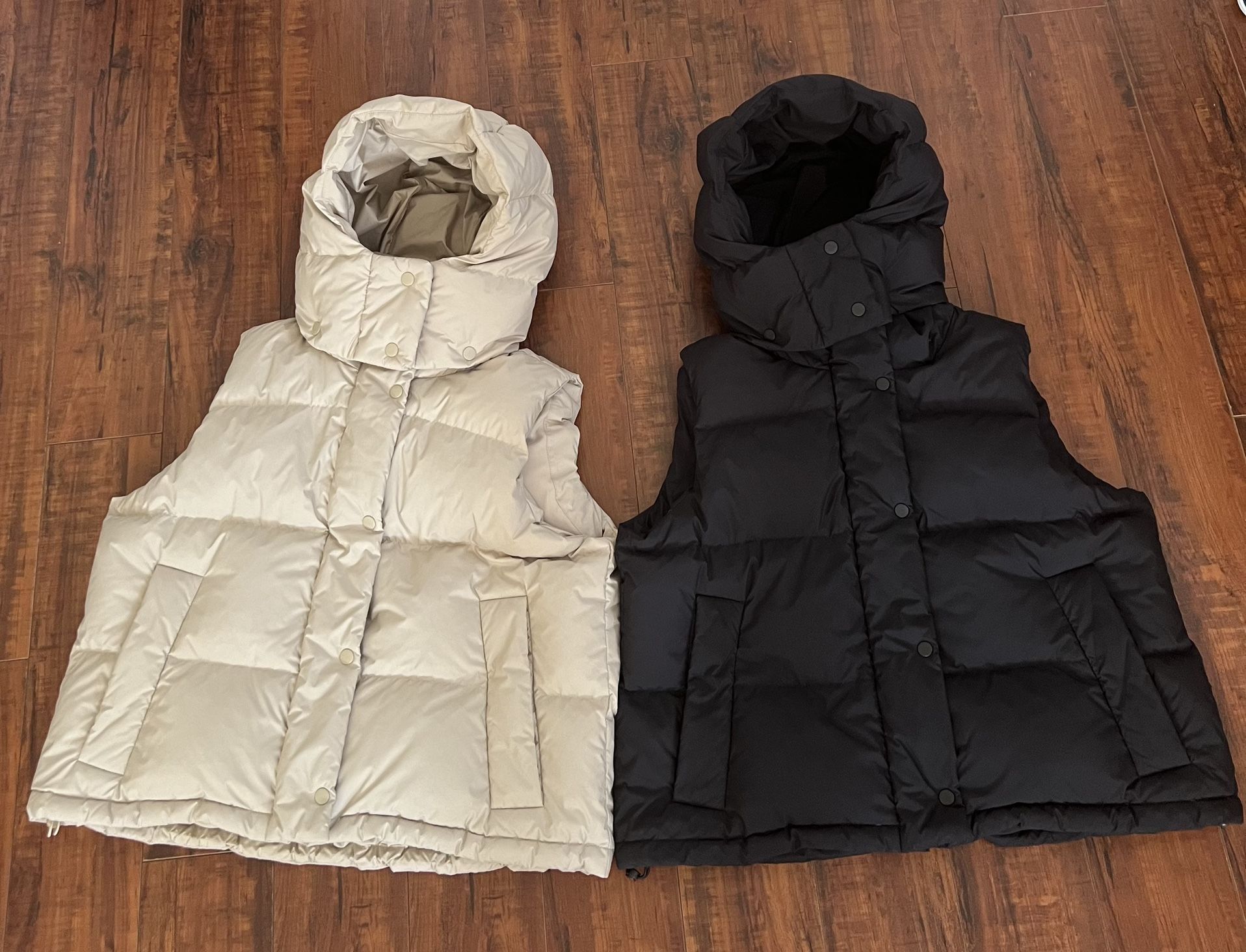 Lululemon Wunder Puff Cropped Vest Bundle