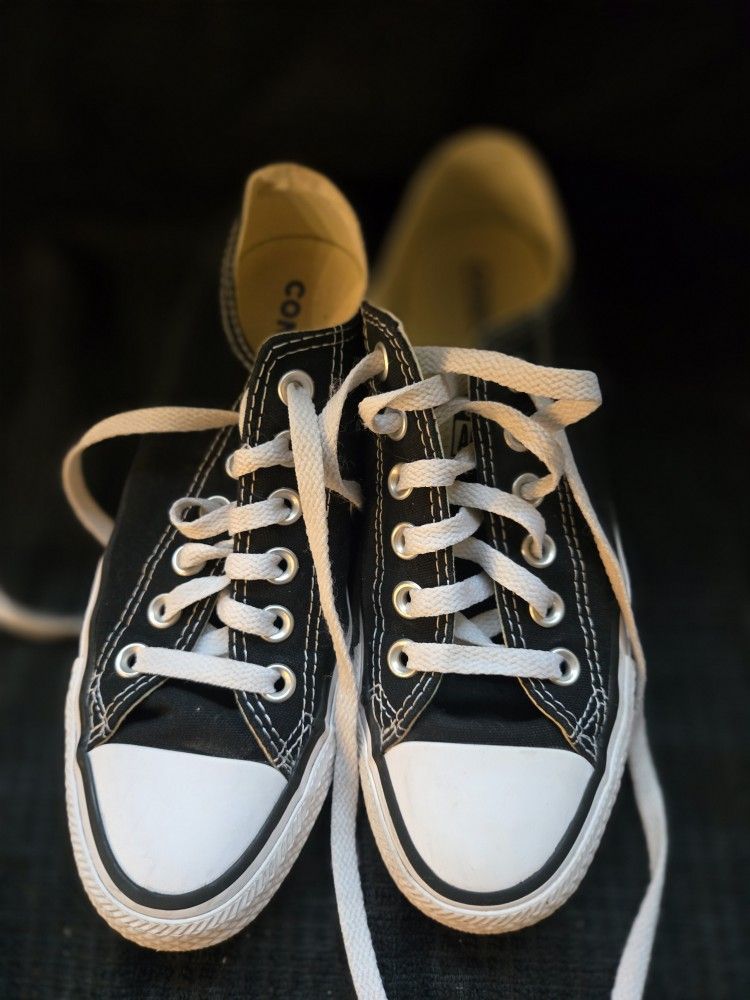 Converse, Low, Black And White
