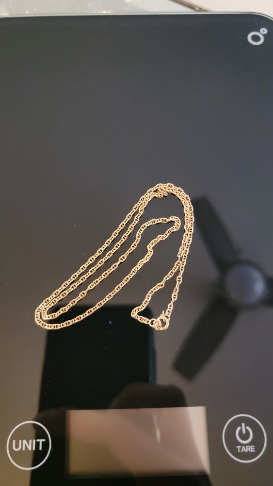 14k Gold Necklace 4 Grams